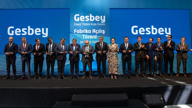 GESBEY İKİNCİ FABRİKASINI AÇTI